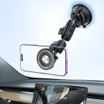 Phone Holder GX-100 - MagSafe Suction 360°, Black - تصویر 3