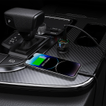 Zinc Alloy Dual Port Car Charger, 60W Total Output (30W PD USB-C + 30W QC USB-A) - Black - تصویر 3