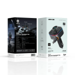 FM Transmitter GFM-2 - 72W, Black - تصویر 4