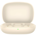 Gerona Clip-On Wireless Earbuds with Dual-Mic Clear Calls - Beige - تصویر 6