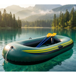 Inflatable Boat G-BOAT2 - 2-Person, Green - تصویر 4