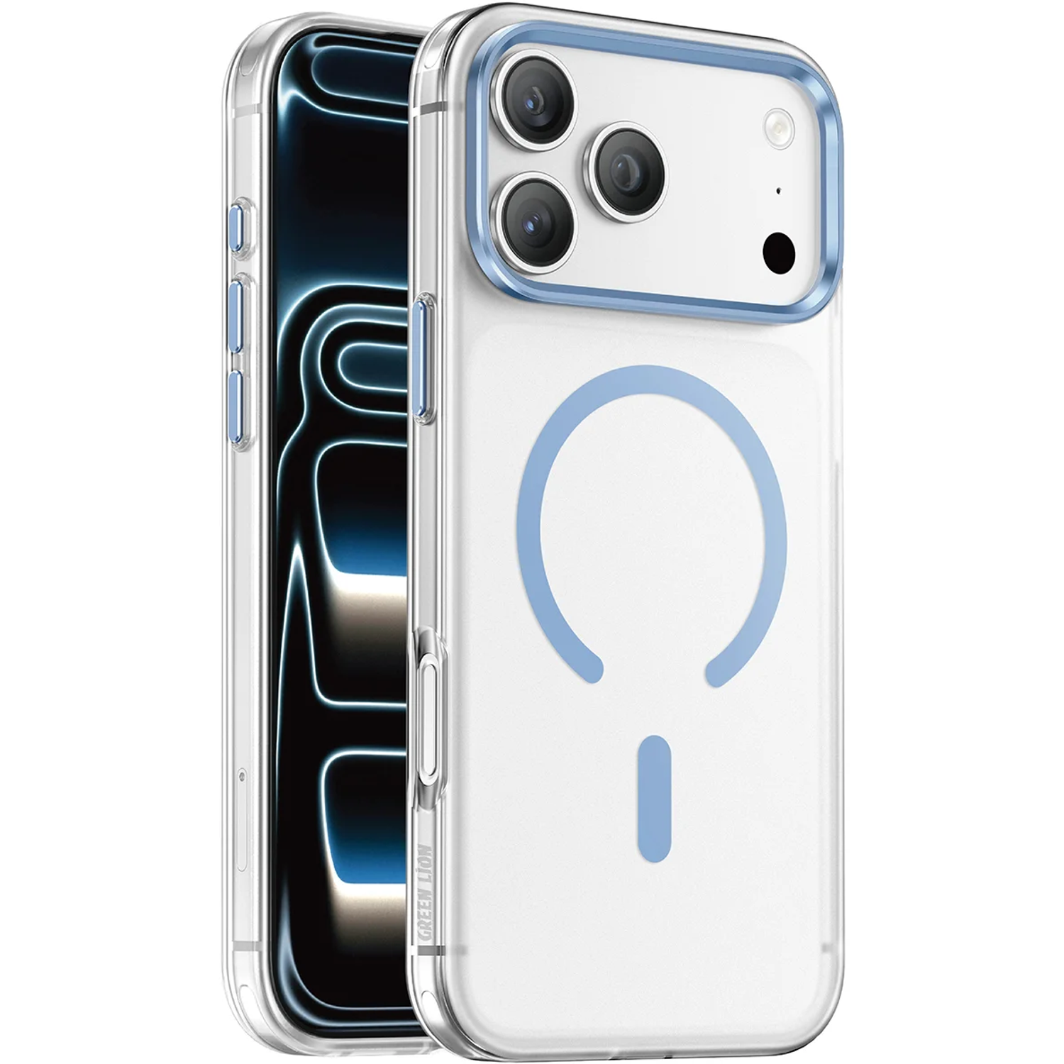 Matte MagSafe Case for iPhone 18 Pro Max / 17 Pro Max - Light Blue Matte MagSafe Case for iPhone 18 Pro Max / 17 Pro Max - Light Blue - تصویر 1