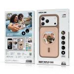 Smart Display Case with 1.85" IPS Screen & Rear-Camera Live Preview for iPhone 18 Pro Max/17 Pro Max - Brown - تصویر 9