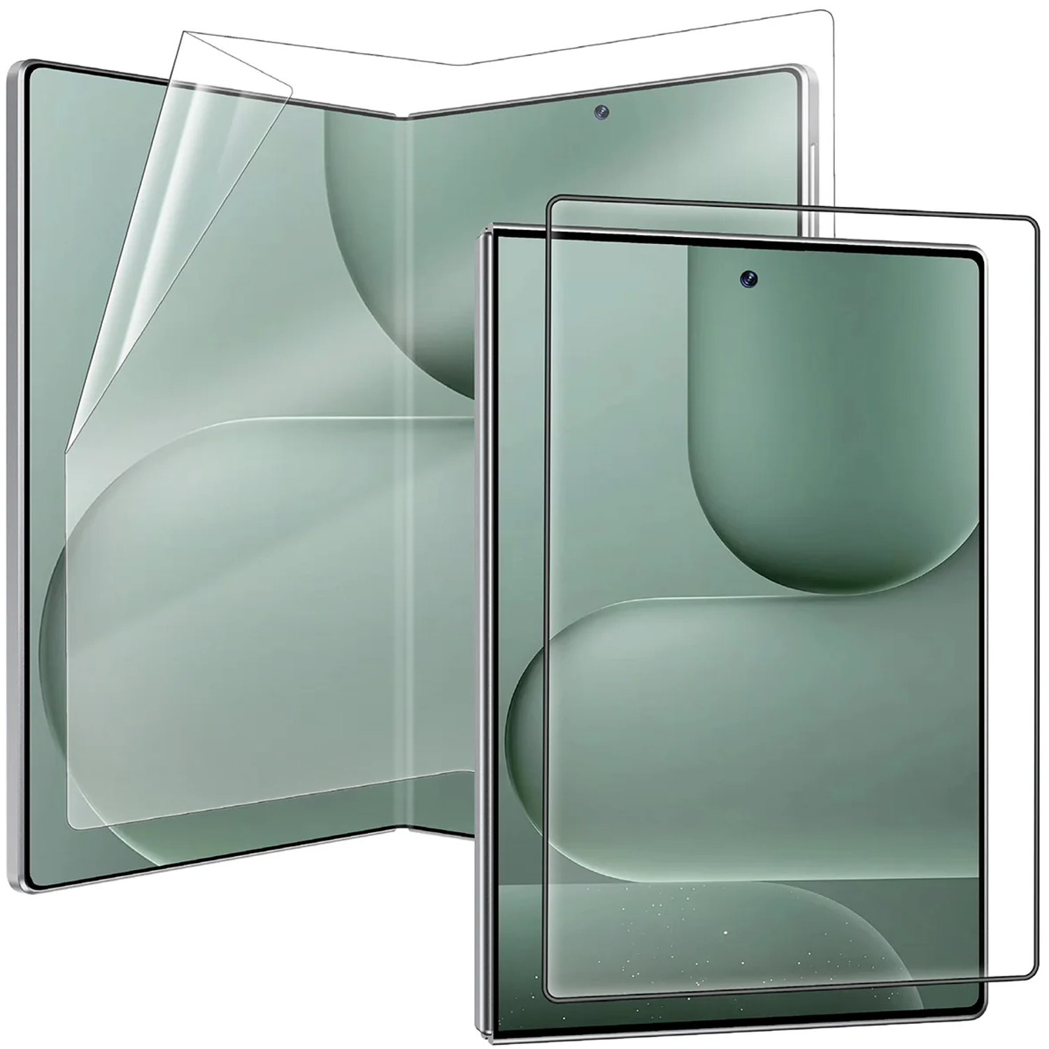 Protection Pack for Galaxy Z Fold 8 - Dual Protection, Clear Protection Pack for Galaxy Z Fold 8 - Dual Protection, Clear - تصویر 1