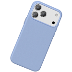 Leather iPhone 18 Pro Max MagSafe Case, Eco-Leather - Blue - تصویر 5