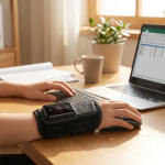 RIGHT Wrist Massager - Rechargeable, Black - تصویر 2
