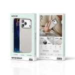 MAYFAIR MagSafe iPhone 18 Pro Max Case, 2M Drop-Tested, Anti-Slip & Anti-Fingerprint, Metal Buttons - Silver - تصویر 7