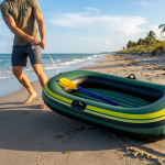 Inflatable Boat G-BOAT2 - 2-Person, Green - تصویر 3
