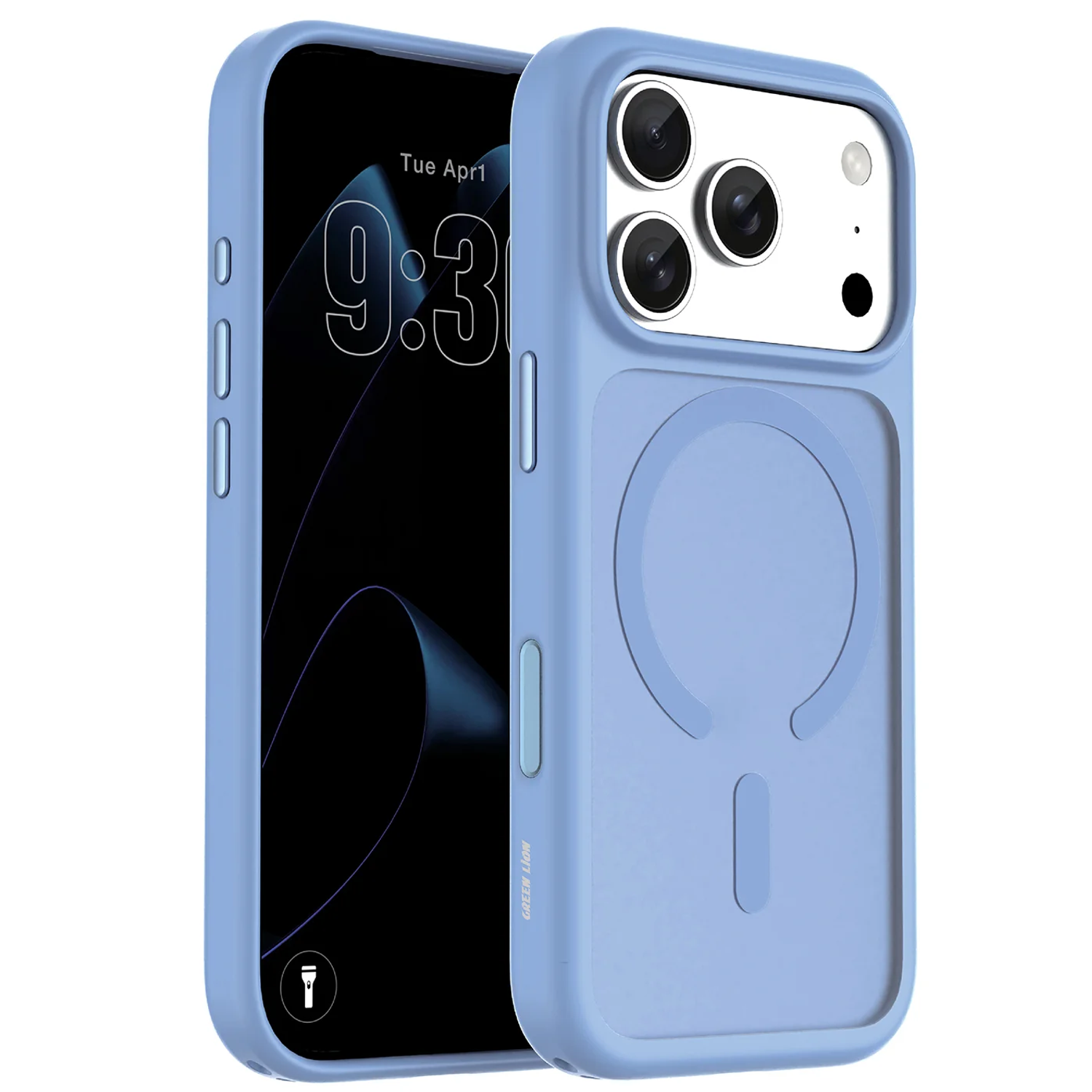 RIVIERA iPhone 18 Pro Max Case with Dual Layer Protection & Slim Profile - Blue RIVIERA iPhone 18 Pro Max Case with Dual Layer Protection & Slim Profile - Blue - تصویر 1