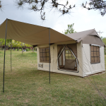 Inflatable Camping Tent GT-10X - 6-8 Person, Beige - تصویر 3