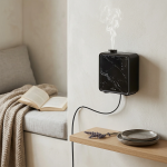 Smart Aroma Pro Wall Mounted Scent Diffuser, HVAC Connectivity - Black - تصویر 7