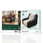 Inflatable Sofa GMT-7 - Single Seater, Black - تصویر 4