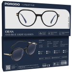 Glasses Lifestyle PDLFSTLS0239BK - Anti-Blue Light, Black - تصویر 6