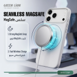 iPhone 18 Pro Max MagSafe Silicone Case, Scratch Resistant, Drop Tested - Silver - تصویر 3