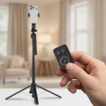 Tripod GNMGTRIAIBK - MagSafe AI Auto Face Tracking, Black - تصویر 8