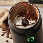 Coffee Grinder Grind Max GL-CG48 - 150W, Black - تصویر 3