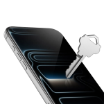 Sir Louis 3D Curved Privacy Screen Protector for iPhone 18 Pro Max, Anti Fingerprint & Scratch - Black - تصویر 4