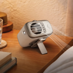 Waist Fan PF-26 - Portable Clip, Cream - تصویر 3