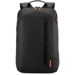 Laptop Backpack PDX533 - Water-Resistant PU, USB-C Port, Black/Orange - تصویر 14