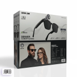 Denver AI Smart Glasses with Transparent Lens, 5H Runtime, 1200P HD Video, Voice Assistant, Real-Time Translation - Black - تصویر 10