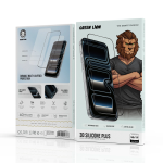 3D Silicone Plus iPhone 18 Pro Max Screen Protector - Black Edge/Clear - تصویر 6