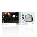 Solar Flood Light GNFL13SOLGTBK - 12W, Black - تصویر 2