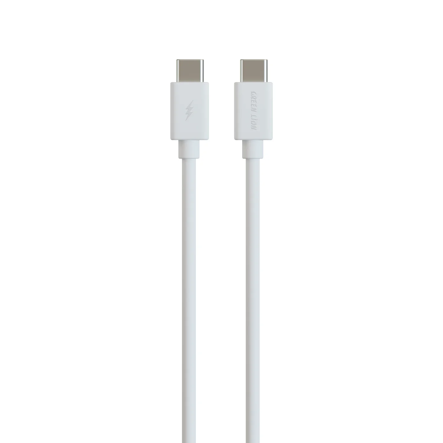 USB-C to USB-C Cable GNTPE1MTC2CWH - 60W, White USB-C to USB-C Cable GNTPE1MTC2CWH - 60W, White - تصویر 1