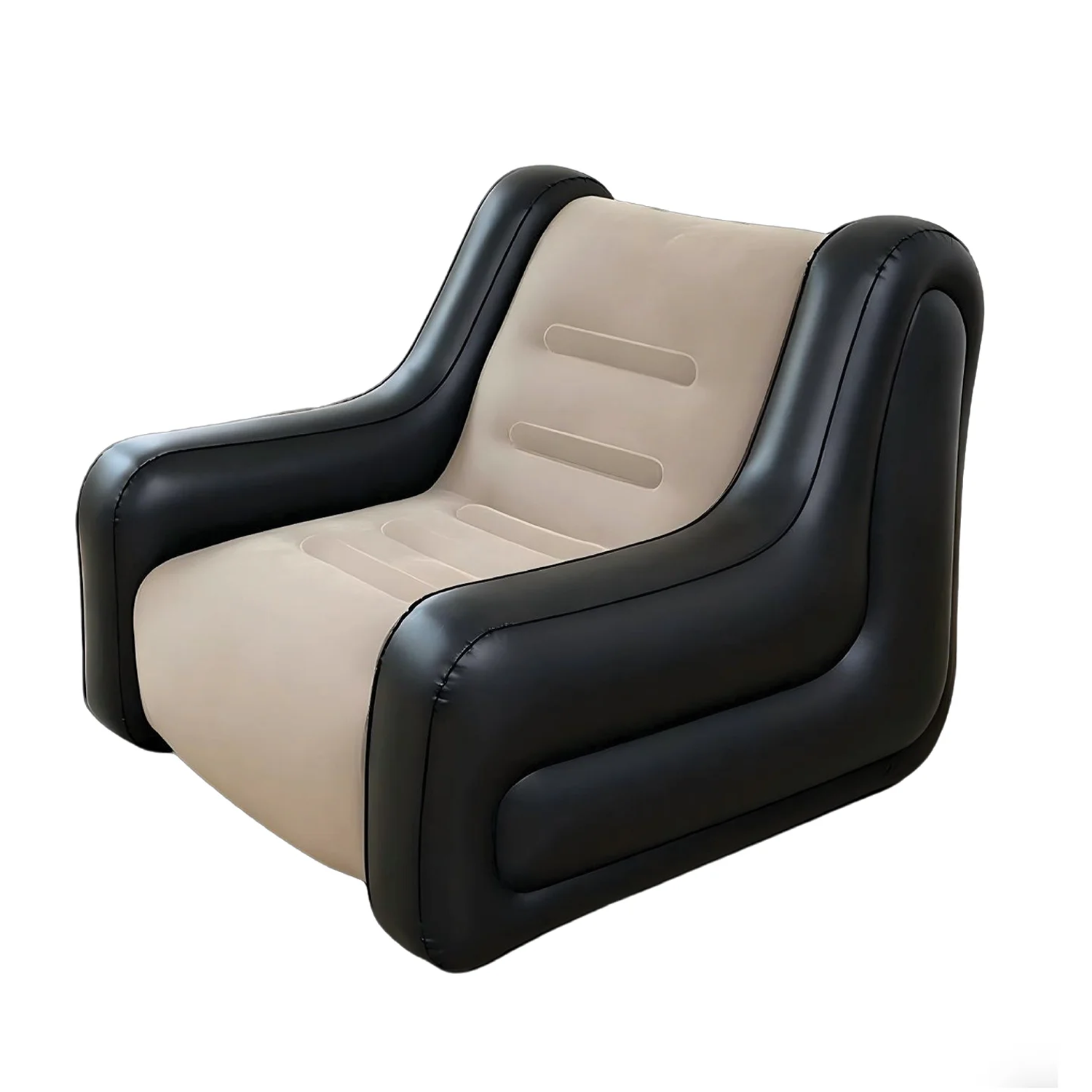 Inflatable Sofa GMT-7 - Single Seater, Black Inflatable Sofa GMT-7 - Single Seater, Black - تصویر 1