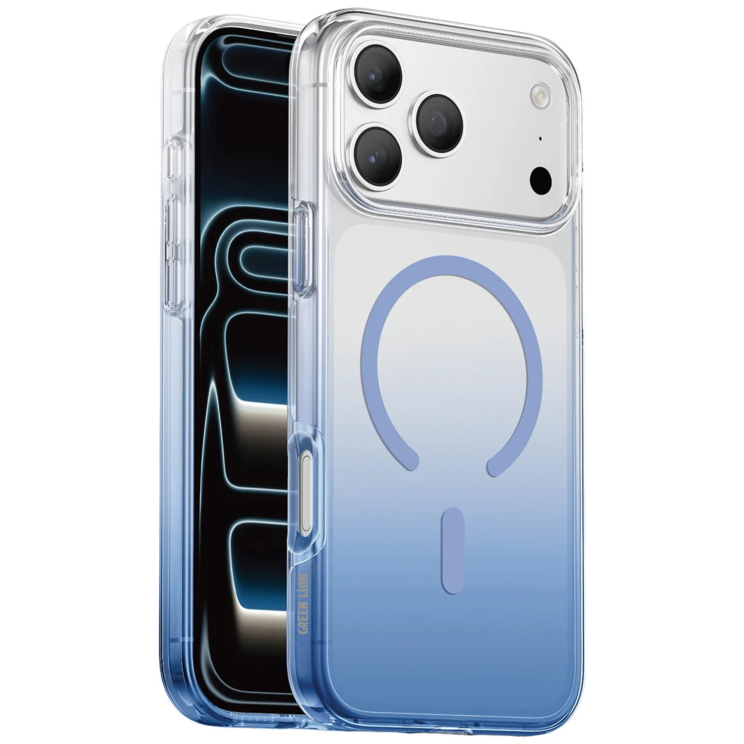 Gradient Magsafe iPhone 18 Pro Max Case - Blue Gradient Magsafe iPhone 18 Pro Max Case - Blue - تصویر 1