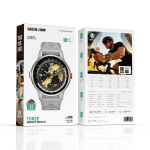 Smart Watch GNFORCSW67SL - 1.52" IPS, Silver - تصویر 4