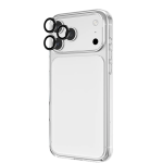 4-in-1 iPhone 18 Pro Defender Pack [Anti-Shock Case | Screen & Camera Lens Protector | Nano HD Back Film] - Black - تصویر 3