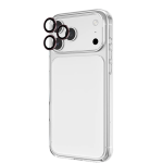 4 in 1 iPhone 18 Pro Max Defender Pack (Camera Lens + HD Glass + Back Film + Cover) - Burgundy - تصویر 3
