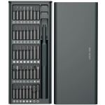 GMS-42A 42-in-1 Precision Screwdriver Set Aluminum Alloy Handle Magnetize Zone - Grey - تصویر 3