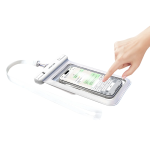 Aqua Duo Pouch - Phone & Card Storage, White - تصویر 5