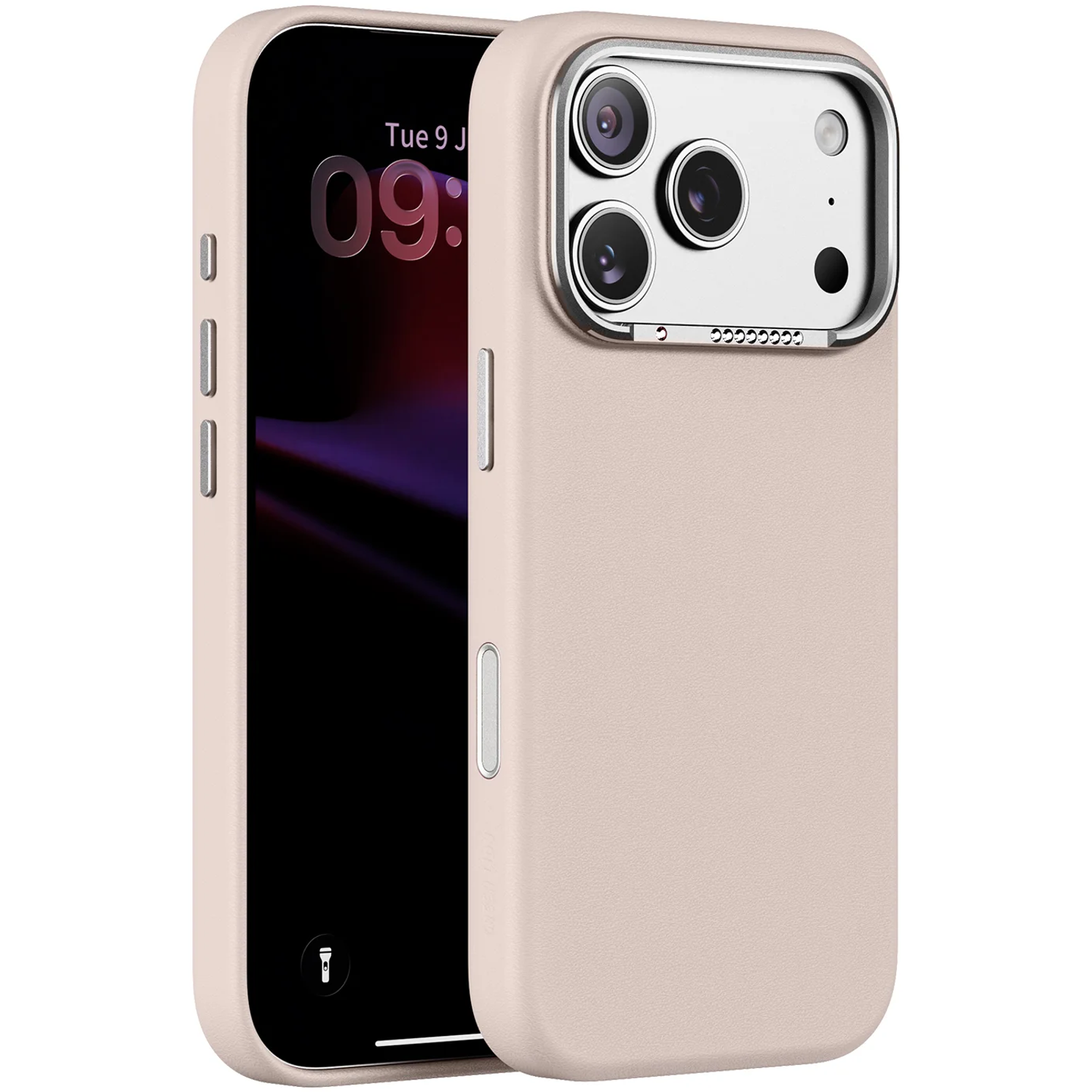 CORTINA MagSafe Case for iPhone 18 Pro Max Case, Raised Camera Guard, Anti-Scratch, Non-Slip, Metal Buttons - Dusty Pink CORTINA MagSafe Case for iPhone 18 Pro Max Case, Raised Camera Guard, Anti-Scratch, Non-Slip, Metal Buttons - Dusty Pink - تصویر 1
