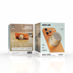 Mini Speaker & Wireless Charger GNMGTNSPKWDL - Magsafe Compatible, Light Wood - تصویر 4