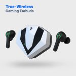 True Wireless Gaming Earbuds PDX413-SL - IPX5 Water Resistant, Silver - تصویر 6