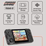 Retro Arcade Gaming Console PDX640GY - 5000+ Games, Grey - تصویر 7