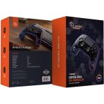 PS4 Gaming Controller PDX629BK - 900mAh, RGB Lights, Black - تصویر 9