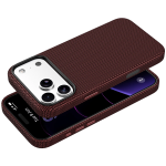 Florenza Woven Fabric MagSafe Case for iPhone 18 Pro Max/17 Pro Max 2600GS Drop Protection - Burgundy - تصویر 5