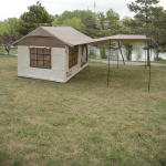 Inflatable Camping Tent GT-10X - 6-8 Person, Beige - تصویر 2