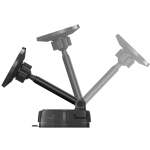 GX-92 MagSafe Suction Car Phone Holder, 17×N52 Magnets, Safety Twist-Lock, Fully Adjustable - Black - تصویر 5
