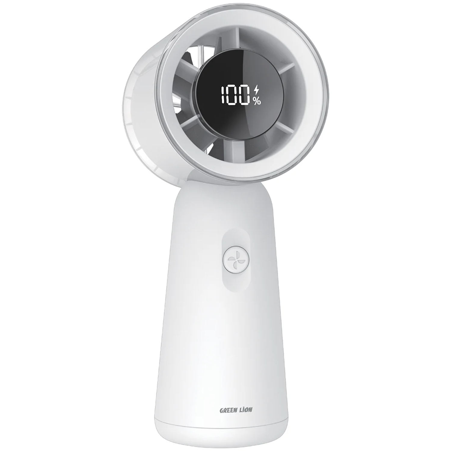Handheld Fan PF-18 - USB-C Rechargeable, White Handheld Fan PF-18 - USB-C Rechargeable, White - تصویر 1