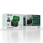 Battery Dock GRB-13 - Rechargeable 4xAA + 4xAAA USB-C, Black - تصویر 8