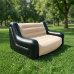 Inflatable Sofa GMT-6 - Double Seater, Black - تصویر 2