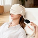 Head Massager GL-MG44 - Migraine & Stress Relief, Beige - تصویر 3