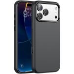 MAYFAIR MagSafe iPhone 18 Pro Max Case, 2M Drop-Tested, Anti-Slip & Anti-Fingerprint, Metal Buttons - Black