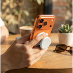 Mag Pop Magnetic Phone Grip - Multi-Angle Stand, Silver - تصویر 2