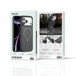 Kenton MagSafe Leather Case with Ring Kickstand for iPhone 18 Pro/17 Pro - Black - تصویر 9