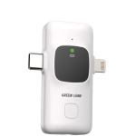 Wireless Microphone GM-97X with Remote - White - تصویر 6